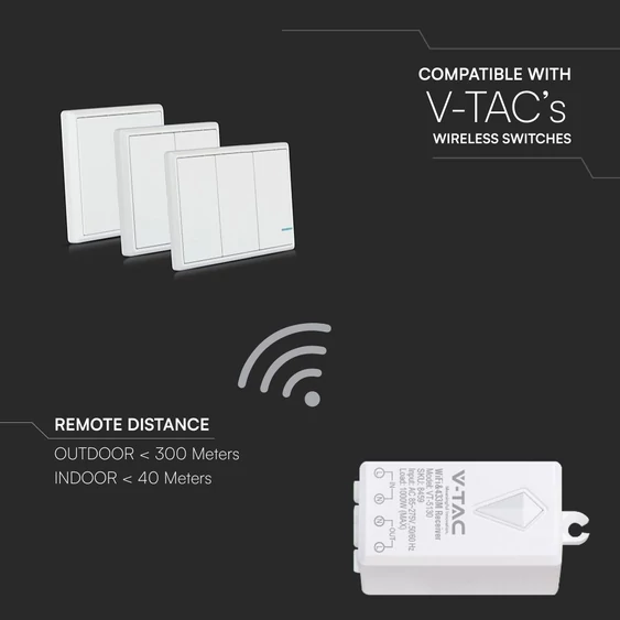 WiFi Receiver Compatible With Amazon Alexa And Google Home