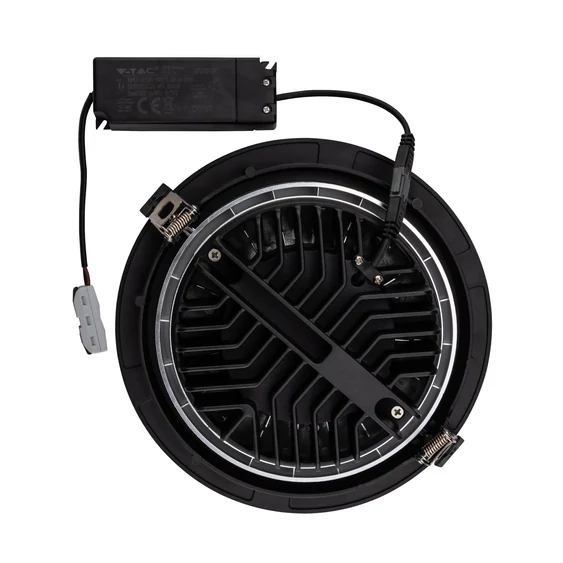 LED Downlight - SAMSUNG CHIP 30W COB Reflector Black Housing 6400K