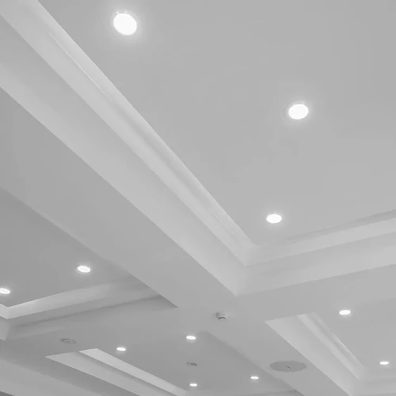 15W LED COB Hotel Downlight 24'D 3000K