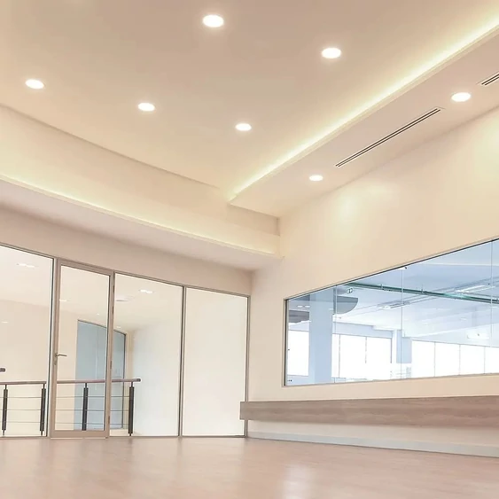 15W LED COB Hotel Downlight 24'D 3000K