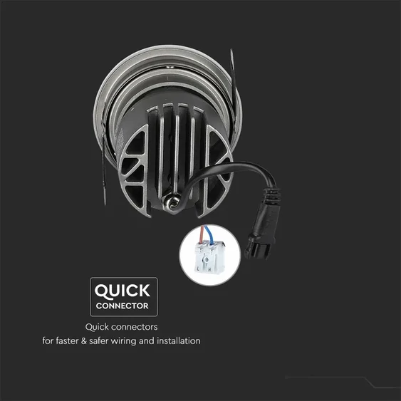 15W LED COB Hotel Downlight 24'D 3000K