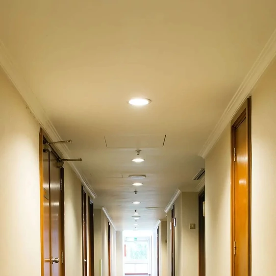 35W LED COB Hotel Downlight 24'D 3000K