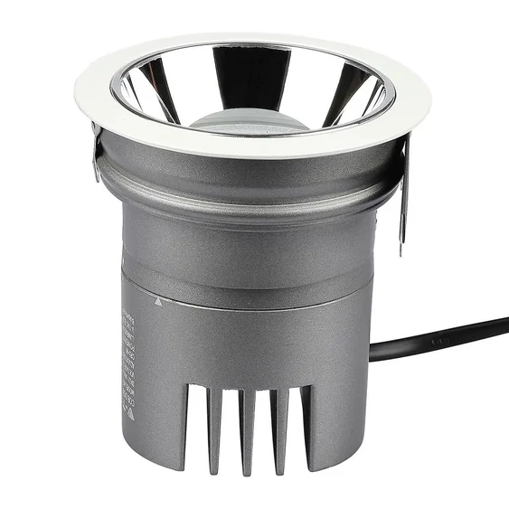 V-TAC süllyeszthető LED COB mélysugárzó lámpa UGR<19 CRI>95 6W meleg fehér - SKU 1479