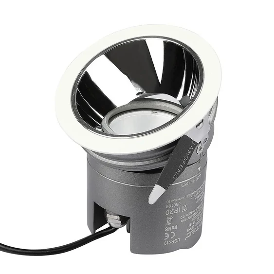 V-TAC süllyeszthető LED COB mélysugárzó lámpa UGR<19 CRI>95 6W meleg fehér - SKU 1479