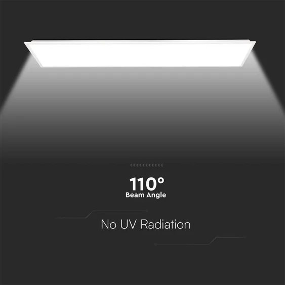 V-TAC süllyeszthető LED panel hideg fehér 40W 120 x 30cm, 120 Lm/W, Back-Lit - SKU 23148