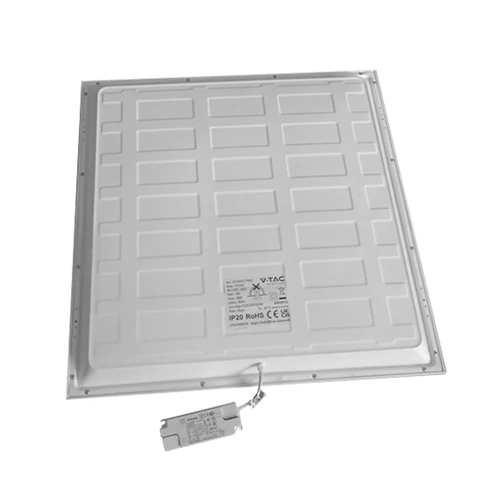V-TAC süllyeszthető LED panel hideg fehér 40W 60 x 60cm, Philips tápegységgel - SKU 23823