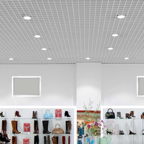 V-TAC süllyeszthető LED SMD mélysugárzó lámpa 20W hideg fehér, 95 Lm/W - SKU 21844