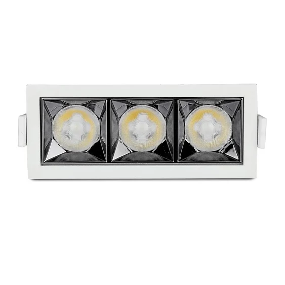 V-TAC süllyeszthető 12° mélysugárzó LED lámpa 12W hideg fehér - SKU 973