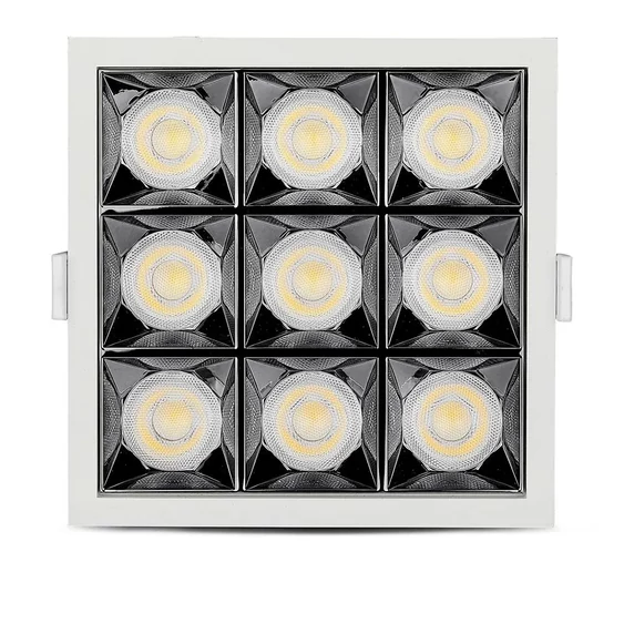 V-TAC süllyeszthető 38° mélysugárzó LED lámpa 36W hideg fehér - SKU 997