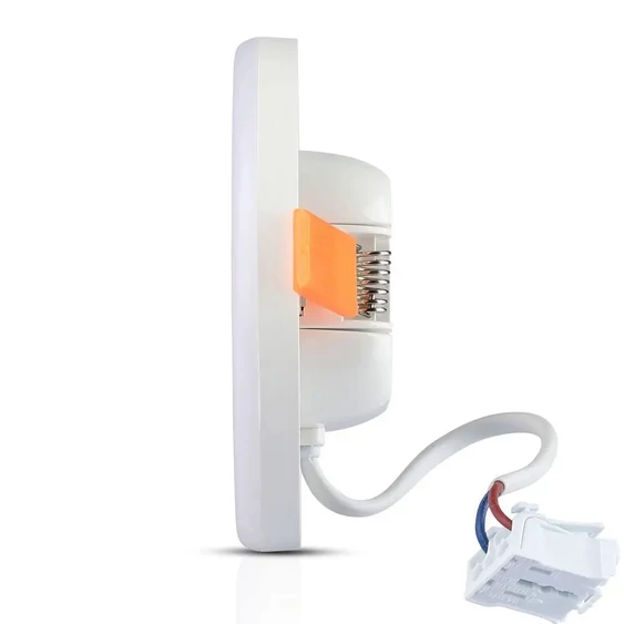 V-TAC süllyeszthető mennyezeti kerek LED panel 12W meleg fehér - SKU 727