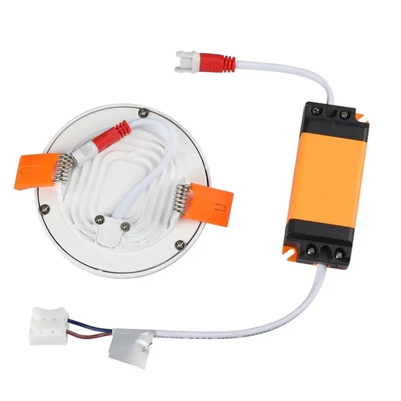 V-TAC süllyeszthető mennyezeti kerek LED panel vékony kerettel 29W hideg fehér - SKU 4942