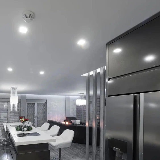 V-TAC süllyeszthető mennyezeti szögletes LED panel 12W hideg fehér - SKU 732