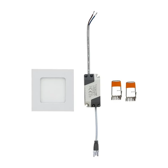 3W LED Premium Panel Downlight - Square 6000K