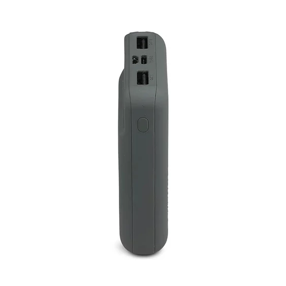 V-TAC szürke, 10000mAh powerbank, kijelzővel - SKU 8852