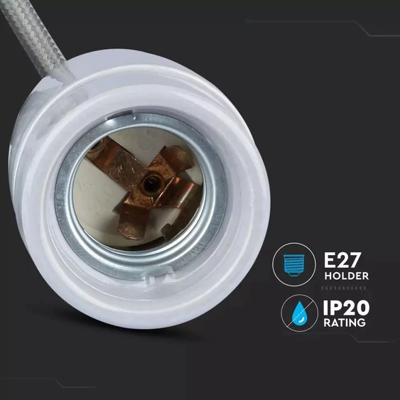 Porcelan Lamp Pendant Grey