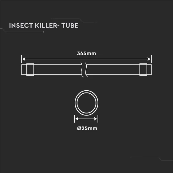 T8 10W Tube for SKU 11180 insect killer