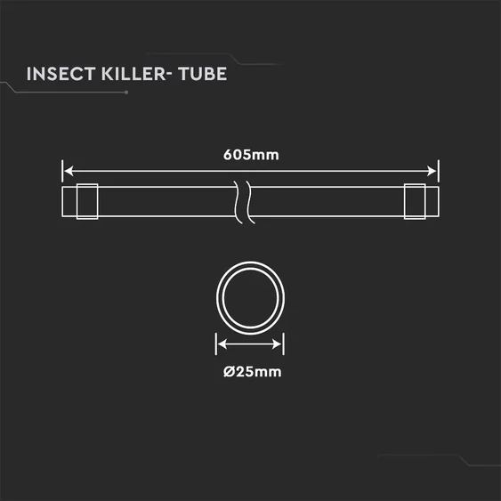 T8 20W Tube for SKU 11182 insect killer