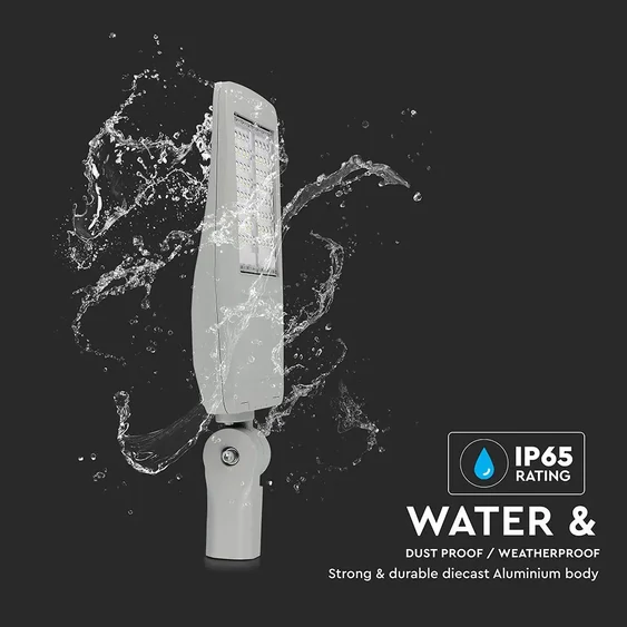 LED Street Light SAMSUNG CHIP - 100W 6400K Clas II Aluminium  Dimmable 140LM/W