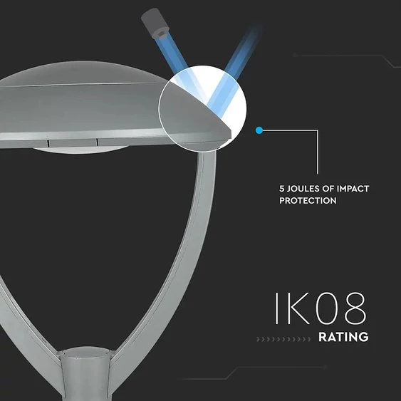 V-TAC utcai LED lámpa, térvilágító ledes lámpatest 100W természetes fehér - SKU 783