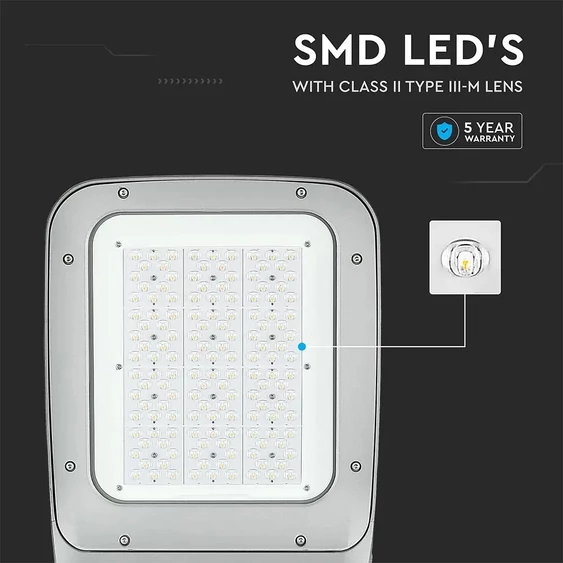 LED Street Light SAMSUNG CHIP - 120W 4000K 302Z+ Class II Type 3M Inventonics 0-10V