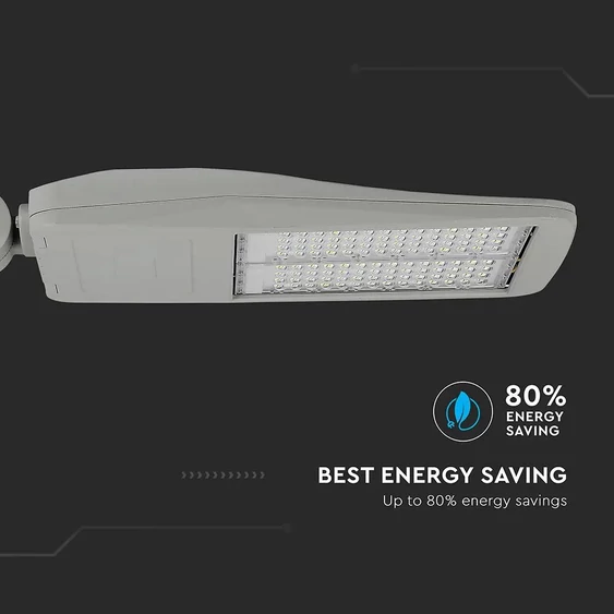 LED Street Light SAMSUNG CHIP - 150W 5000K Clas I Aluminium  Dimmable 140LM/W