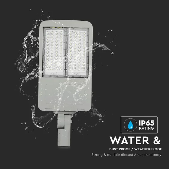 LED Street Light SAMSUNG CHIP - 150W 5000K Clas I Aluminium  Dimmable 140LM/W