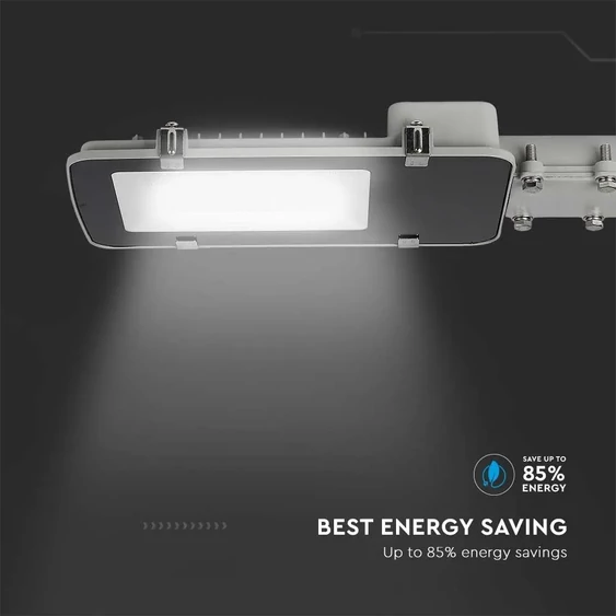 V-TAC utcai LED lámpa, térvilágító ledes lámpatest 30W hideg fehér - SKU 215261