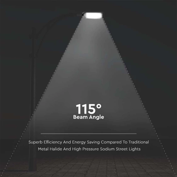 V-TAC utcai LED lámpa, térvilágító ledes lámpatest 50W természetes fehér - SKU 7888