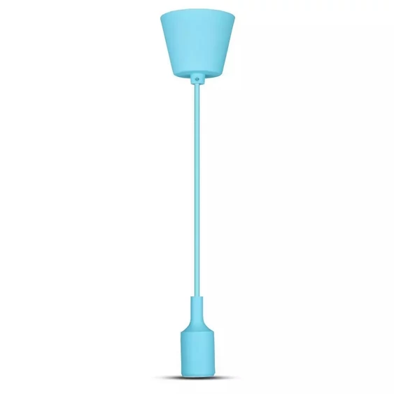 E27 Pendant Holder Light Blue Body