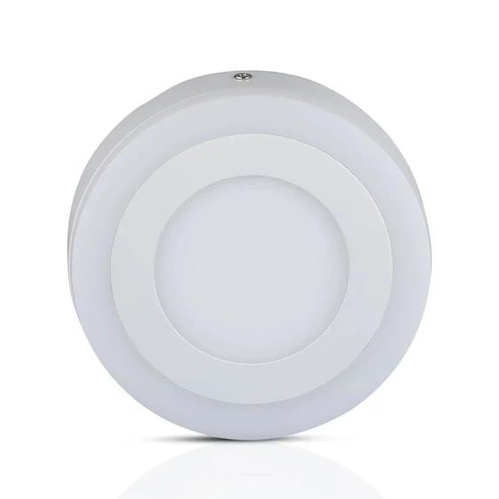6W+2W LED Surface Panel Downlight - Round 4500K                        EMC+CR80