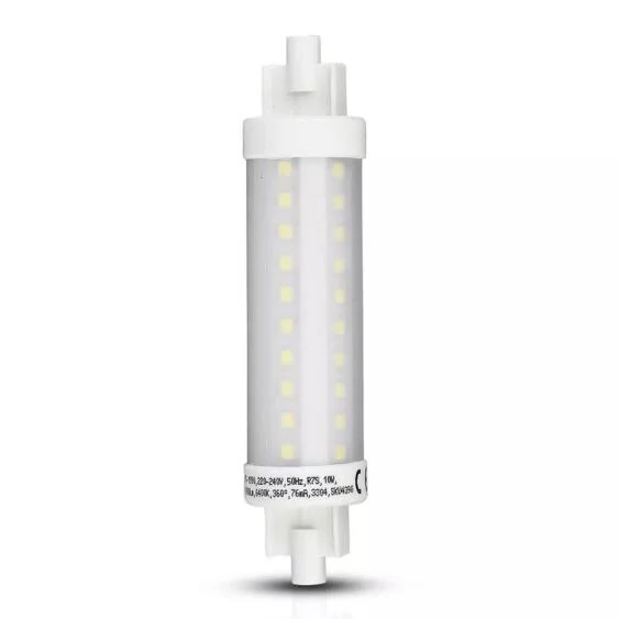 V-TAC 10W R7S meleg fehér LED égő - SKU 4369